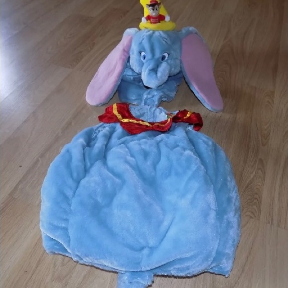 Dumbo Plush Dumbo Dress Disney Store Disney Dumbo Big Feet Plush - Main Image
